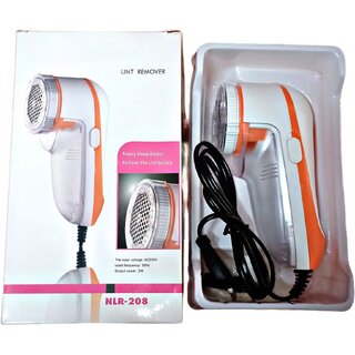 CHARKEE Plastic Electric Lint Remover With Brush, Remover2 (Pack of 1, Orange) CHARKEE Plastic Electric Lint Remover With Brush, Remover2 (Pack of 1, Orange)
