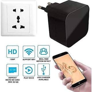                       4K WiFi Spy Charger Camera with Night Vision                                              