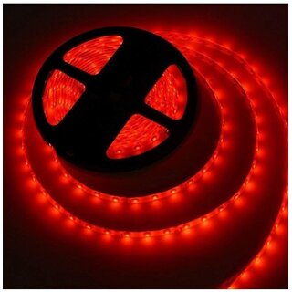                       Charkee vibrant 4 Meter 2835 Cove Red LED Light Strip (4040 Red)                                              