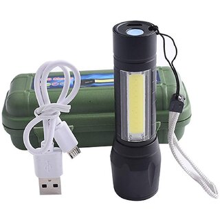 Charkee 3W Portable Lithium Ion Battery 2Led Emergency Light Rechargeable (Pack Of 1) Charkee 3W Portable Lithium Ion Battery 2Led Emergency Light Rechargeable (Pack Of 1)