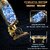 CHARKEE Light Weight Trimmer Gold Cordless Multigrooming Kit45 (T-9A)
