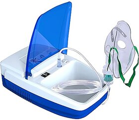K-Life Neb-102 Nebulizer with Inbuilt Storage Chamber with mask for Adults and old age