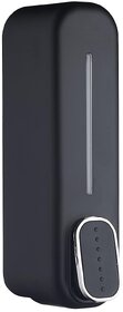 CIS Dolphin Soap Dispenser 400ml  Wall Mount Liquid Soap Dispenser for Bathroom  Kitchen (Black)