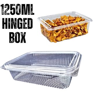 Oracle 1250ML Hinged box - 10 Pcs Oracle 1250ML Hinged box - 10 Pcs