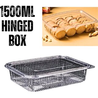                       Oracle 1500ML Hinged Box  10 pcs                                              