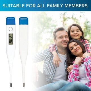                       Antiq World Digital Temperature Thermometer Flexible Digital Thermometer - For Easy, Accurate, Reliable  Fast Reading Br                                              