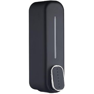 CIS Dolphin Soap Dispenser 400ml Wall Mount Liquid Soap Dispenser for Bathroom Kitchen (Black) CIS Dolphin Soap Dispenser 400ml Wall Mount Liquid Soap Dispenser for Bathroom Kitchen (Black)