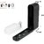 CIS Dolphin Soap Dispenser 400ml  Wall Mount Liquid Soap Dispenser for Bathroom  Kitchen (Black)