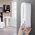 CIS Dolphin Soap Dispenser 400ml  Wall Mount Liquid Soap Dispenser for Bathroom  Kitchen (White)