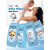 MasKing Supermini Baby Wet Wipes - Mini Size, Gentle Hygiene for Kids-Newborns (10 Pack)