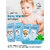 MasKing Supermini Baby Wet Wipes - Mini Size, Gentle Hygiene for Kids-Newborns (10 Pack)
