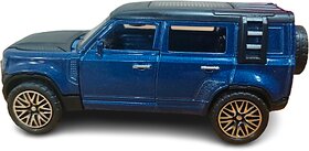 Defender Metal Push Back Car  Die-Cast Toy SUV with Openable Doors  Hood