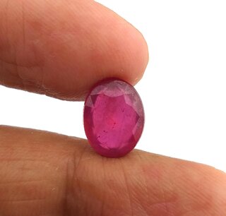 NATURAL RUBY (MANIK) OVAL SHAPE STONE
