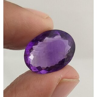                       Natural Amethyst Oval Shape Stone                                              