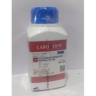                       LABOGENS POTASSIUM HYDROGEN PHTHALATE AR 500GM                                              