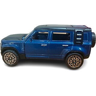 Defender Metal Push Back Car  Die-Cast Toy SUV with Openable Doors  Hood