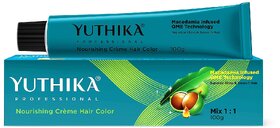 Yuthika Professional Creme Hair Color 100gm Darkest Brown 2.0