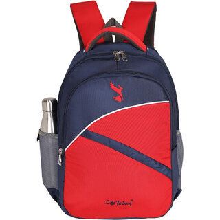                       Life Today Large 33 L Laptop Backpack Laptop Bags for Men and Women(Red)                                              