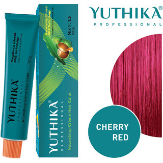Yuthika Professional Creme Hair Color 100gm Cherry Red Yuthika Professional Creme Hair Color 100gm Cherry Red