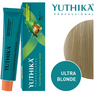Yuthika Professional Creme Hair Color 100gm Ultra Blonde Yuthika Professional Creme Hair Color 100gm Ultra Blonde
