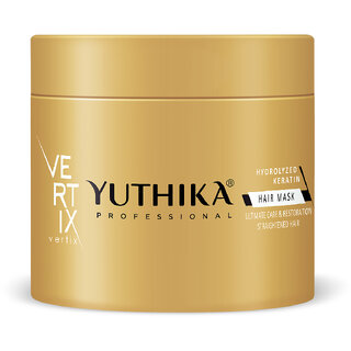                       Yuthika Professional Vertix Hydrolyzed Keratin Hair Mask for Women & Men (500ml)                                              