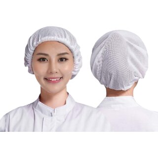 White Bouffant Caps - 80 Pcs White Bouffant Caps - 80 Pcs