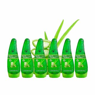Greenblosum Aloe Vera Gel for Skin and Hair Multipurpose Beauty 120 ml pack of 6 Greenblosum Aloe Vera Gel for Skin and Hair Multipurpose Beauty 120 ml pack of 6