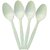 Corn Starch Spoons - 50 Pcs