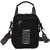 Life Today Men & Women Black Sling Bag - Mini