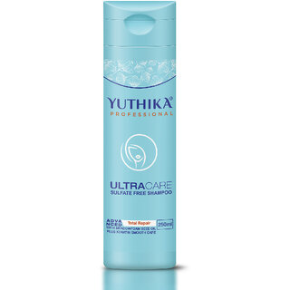                       Yuthika Professional Ultracare Sulphate Free Shampoo For Women  Men Damage  Dry Hair 250ml                                              