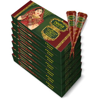 Ready to Use Mehendi Cone for Hand Design Pack of 7 (4 Henna Cones Each, 20g) Ready to Use Mehendi Cone for Hand Design Pack of 7 (4 Henna Cones Each, 20g)