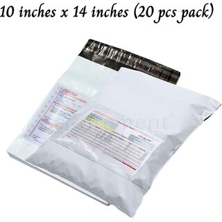                       10 x 14 inches Courier Bags with POD  20 Pcs Pack                                              