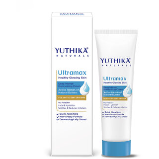 Yuthika Ultramax Deep Intense Moisturizing Cream for Dry Skin, Nourishing Face Moisturizer (80ml) Yuthika Ultramax Deep Intense Moisturizing Cream for Dry Skin, Nourishing Face Moisturizer (80ml)