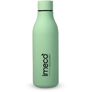IMECO ECO MIST Stainless Steel Pastel Water Bottle, Leakproof , Lightweight (500 ml, Green) BPA Free, Rust Resistant IMECO ECO MIST Stainless Steel Pastel Water Bottle, Leakproof , Lightweight (500 ml, Green) BPA Free, Rust Resistant