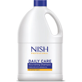                       Nish Professional Daily Care Nourishing Shampoo| Deep Cleansing & Hydration (5 ltr)                                              