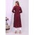 MIRROR WORK  EMB.  MATERNITY DRESS AND FEEDING DREES