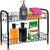Heavy Metal 2-Tier Foldable Spice Rack - Versatile Kitchen Organizer ( Set of 1)