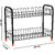 Heavy Metal 2-Tier Foldable Spice Rack - Versatile Kitchen Organizer ( Set of 1)