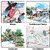 Professional Color Marker Pen Double Side Tip For Art Craft Drawing Waterproof Color Pens Professional Art Set For Kid Adult Head Art Marker Set For Sketching and Drawing marker (Pack Of 12 Pcs)