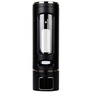 CIS Capsule Soap Dispenser 400ml Wall Mount Liquid Soap Dispenser for Bathroom Kitchen (Black) CIS Capsule Soap Dispenser 400ml Wall Mount Liquid Soap Dispenser for Bathroom Kitchen (Black)