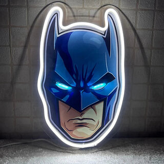                       Batman - Neon Artwork                                              