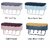 Bathroom Rack, Bathroom Shelf Organizer, Wall Mounted Shelf Storage Racks Set for Home,Multipurpose Shelves/ Holder Self Stand. (White + Gray)