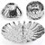 Stainless Steel Multipurpose foldable Steamer Basket for Vegetable & fruit Stainless Steel Steamer  (1 L)