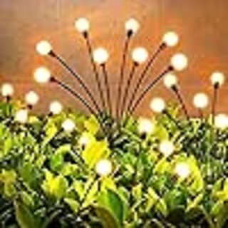                       Solar Garden Firefly Lights, Waterproof, Decorative Lights Yard Patio Pathway Decoration, Pack of 2                                              