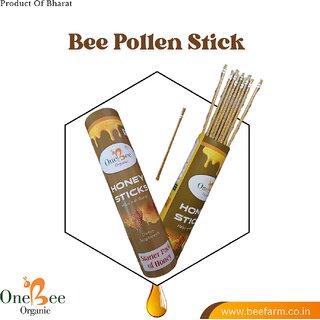                       ONE BEE ORGANIC  Bee Pollen Sticks  (30 Sticks Each of 8g)                                              