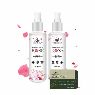                       Greenblosum Rose Water Skin Toner 100ml  Gulab jal  No Paraben  Alcohol Free  Cleanses, Hydrates  Moisturises Skin                                              