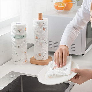 Reusable and Washable Kitchen Printed Tissue Roll(1 Ply, 50 Sheets) Reusable and Washable Kitchen Printed Tissue Roll(1 Ply, 50 Sheets)