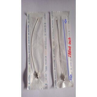                       Mouse Rat Oral Gavage reusable steel needle size18Gx6 inch-Good for 500-800gram mouse Birds Park                                              