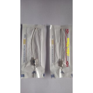                       Mouse Rat Oral Gavage Steel Needle Size18Gx70mm-Good for Albino Rat Mouse Birds Park                                              
