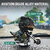 Funny Car Dashboard Decor Drifting Dinosaur Car Accessory Gift Decorative Showpiece  -  6.2 cm(Resin, Green)